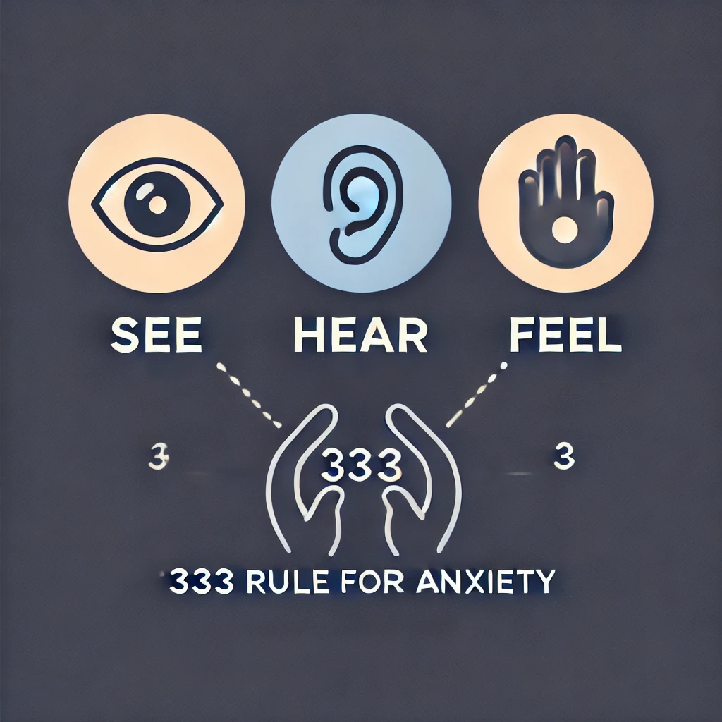 what is the 3 3 3 rule for anxiety