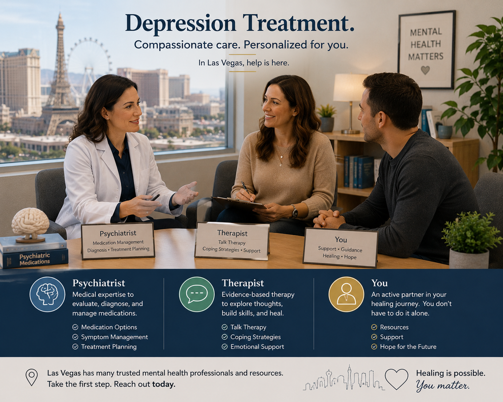 Top Places in Las Vegas for Depression Treatment