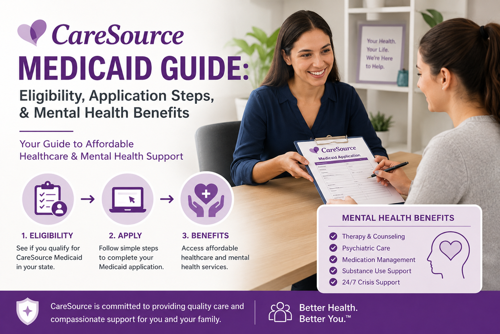 CareSource Medicaid Guide: Eligibility, Application Steps, & Mental Health Benefits 